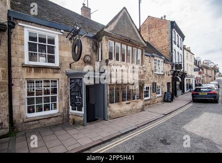 "Good Stables and Loose Box" al Millstone Inn, Stamford 1 All Saints Street, Stamford PE9 2PA. Foto Stock