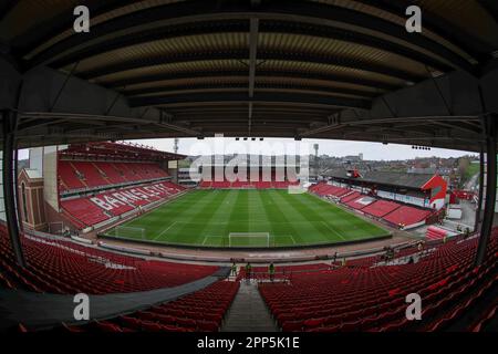 Una visione generale di Oakwell davanti alla partita Sky Bet League 1 Barnsley vs Oxford United a Oakwell, Barnsley, Regno Unito, 22nd aprile 2023 (Photo by Alfie Cosgrove/News Images) a Barnsley, Regno Unito il 4/22/2023. (Foto di Alfie Cosgrove/News Images/Sipa USA) Foto Stock