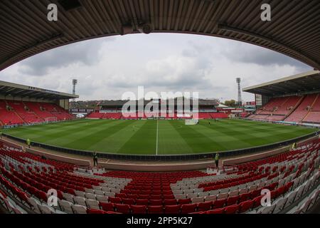 Una visione generale di Oakwell davanti alla partita Sky Bet League 1 Barnsley vs Oxford United a Oakwell, Barnsley, Regno Unito, 22nd aprile 2023 (Photo by Alfie Cosgrove/News Images) a Barnsley, Regno Unito il 4/22/2023. (Foto di Alfie Cosgrove/News Images/Sipa USA) Foto Stock