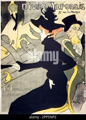 Henri de Toulouse-Lautrec - Divan Japonais Foto Stock