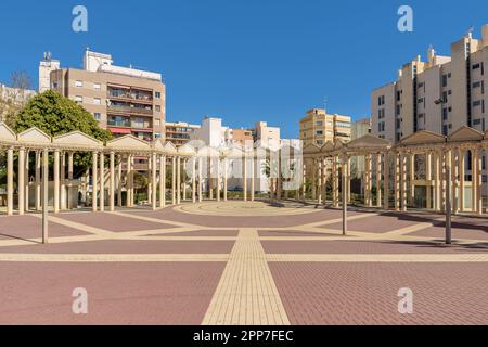 Piccola e affascinante città vecchia, labirinto di strade e scale la storia della città di Calpe e dei suoi angoli più belli, Alicante, Spagna, Europa Foto Stock