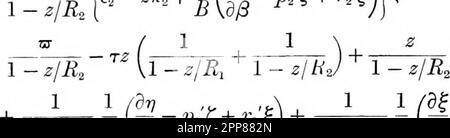 «Un trattato sulla teoria matematica dell'elasticità» (1920) Foto Stock