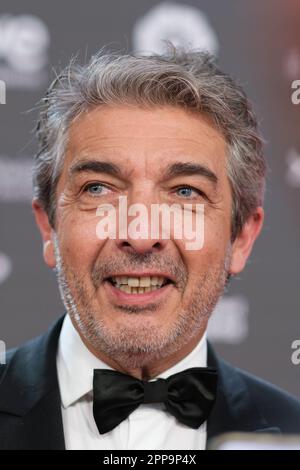 Madrid, Spagna. 22nd Apr, 2023. Attore Ricardo Darin durante la cerimonia di premiazione del Platino per il cinema Iberoamericano 2023 al Palacio Municipal de Congresos-IFEMA il 22 aprile 2023 a Madrid, Spagna. (Foto di Oscar Gonzalez/NurPhoto) Credit: NurPhoto SRL/Alamy Live News Foto Stock