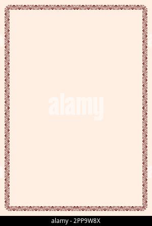 Elegante cornice vettoriale Illustrazione Vettoriale