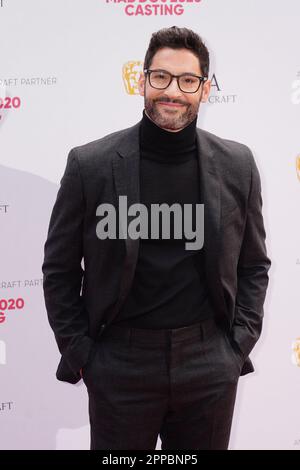 Tom Ellis partecipa ai BAFTA Television Craft Awards presso il birrificio di Londra. Data immagine: Domenica 23 aprile 2023. Foto Stock