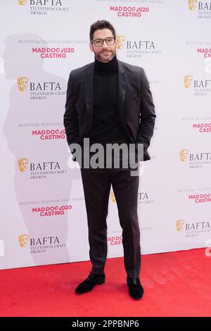 Tom Ellis partecipa ai BAFTA Television Craft Awards presso il birrificio di Londra. Data immagine: Domenica 23 aprile 2023. Foto Stock