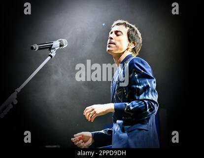 Teatro della Concordia , Torino, Italia, 22 aprile 2023, Diodato durante Diodato - Tour 2023 - Concerto di Musica della cantante italiana Foto Stock