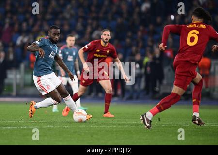 Roma, Italia. 20th Apr, 2023. Igor PaixÃ di Feyenoord durante la partita della UEFA Europa League tra AS Roma e Feyenoord allo Stadio Olimpico il 20 aprile 2023 a Roma. (Credit Image: © Gennaro Masi/Pacific Press via ZUMA Press Wire) SOLO PER USO EDITORIALE! Non per USO commerciale! Foto Stock