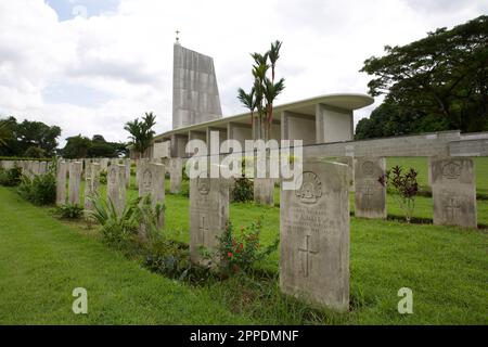 Memoriale di guerra di Kranji, Singapore Foto Stock