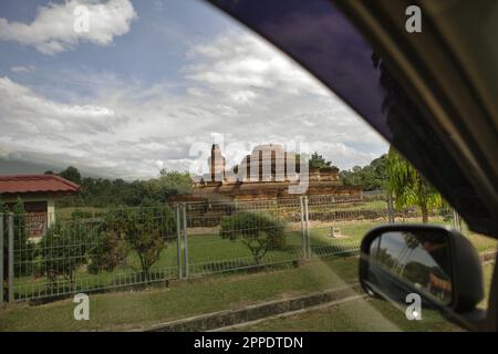 Tempio Muara Takus a Kampar, Riau, Indonesia. Foto Stock