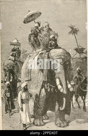 "INDIKA. Il paese e il popolo dell'India e di Ceylon» (1891) Foto Stock