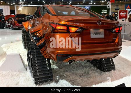 Toronto, ON, Canada - 15 febbraio 2019: Presentazione delle auto durante il Canadian International Auto Show 2019 al Metro Toronto Convention Centre Foto Stock