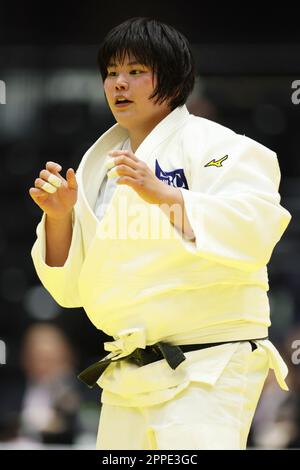 Kanagawa, Giappone. 23rd Apr, 2023. Hikaru Kodama Judo : 2023 Coppa delle imperatrici tutti i Campionati giapponesi di Judo femminile Semifinale a Yokohama Budokan a Kanagawa, Giappone . Credit: Naoki Morita/AFLO SPORT/Alamy Live News Foto Stock