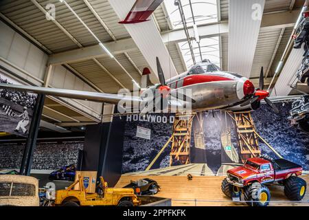 SINSHEIM, GERMANIA - mai 2022: Aereo di linea a corto raggio Foto Stock