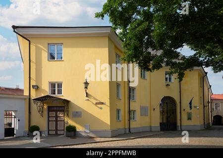 L'edificio degli uffici statali del governo della repubblica a Tallinn, Estonia Foto Stock