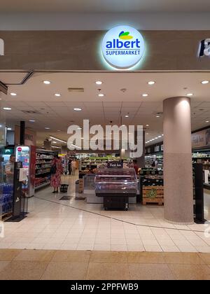 Supermercato Albert a Praga, in ceco Foto Stock