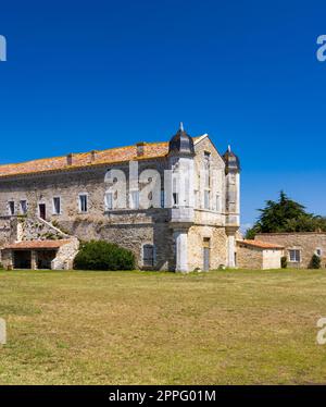 Abbaye de Lieu Dieu, Jard sur Mer, Pays de la Loire, Francia Foto Stock