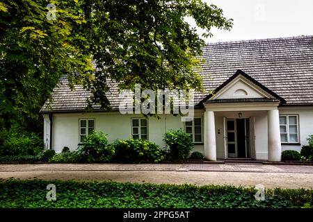 Casa padronale di Zelazowa Wola - il luogo di nascita di Frdric Chopin - Zelazowa Wola. Masovia, Polonia Foto Stock
