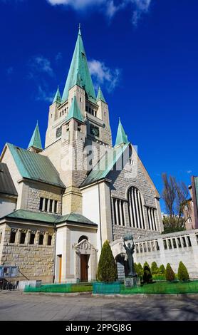 Breslavia, Polonia - 17 aprile 2022: Chiesa di Sant'Agostino di giorno Foto Stock