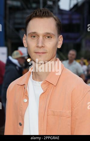 Joerg Hartmann, 10 anni Tatort Dortmund, Dortmund, Heinz-Nixdorf-Strasse, 27.08.2022 Foto Stock