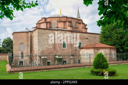 Piccola moschea di Santa Sofia, o Kucuk Ayasofya Camii, ex Chiesa dei Santi Sergio e Bacco, Istanbul, Turchia Foto Stock