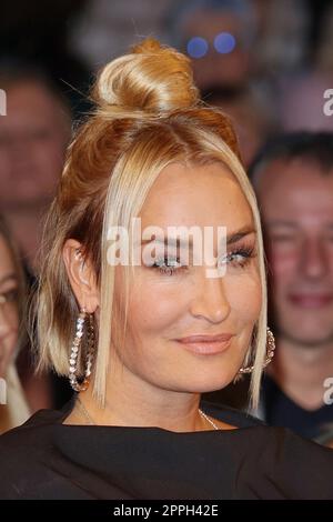 Sarah Connor, 3nach9 talk show dagli studi di radio Bremen, Brema, 25.11.2022 Foto Stock