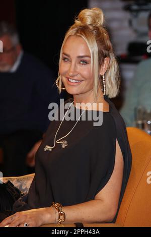 Sarah Connor, 3nach9 talk show dagli studi di radio Bremen, Brema, 25.11.2022 Foto Stock