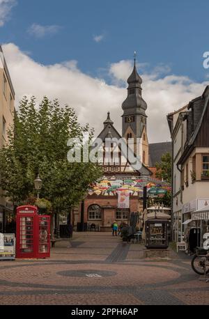 Vecchio Municipio, Hofheim am Taunus, Assia, Germania Foto Stock