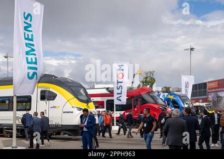 InnoTrans 2022, esterni, Display Foto Stock