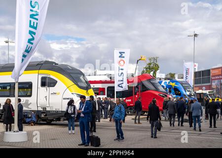 InnoTrans 2022, esterni, Display Foto Stock