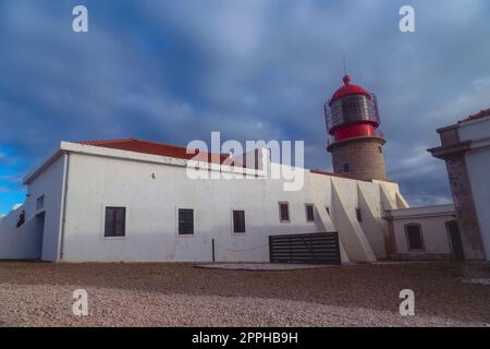 Faro di Cabo de Sao Vicente Foto Stock