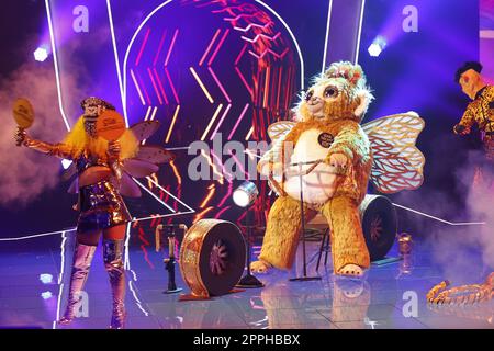 Goldi,The Masked Singer stagione 7 episodio 3,MMC Studios,Colonia,15.10.2022 Foto Stock