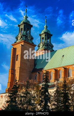 La Cattedrale reale di Gniezno, Grande Polonia, Polonia Foto Stock