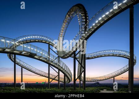 Landmark Tiger and Turtle, Duisburg, Germania Foto Stock