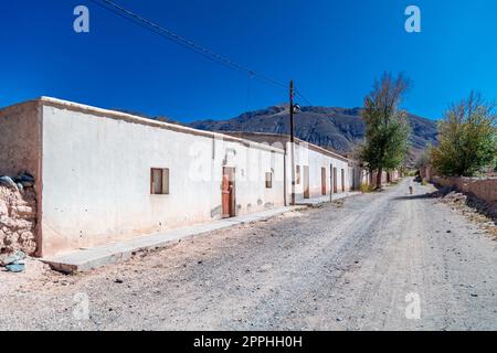Il villaggio di la Poma in Argentina nelle Ande del Sud America Foto Stock