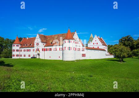 Il casstle di caccia Gruenau nei pressi di Neuburg Foto Stock