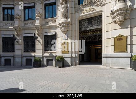 Canalejas, galleria commerciale a Madrid, Spagna Foto Stock