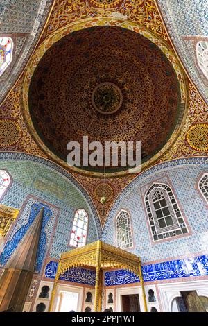 cupola del palazzo harem a topkapi. Foto Stock