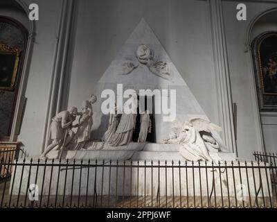 Monumento all'arciduchessa Maria Cristina nella chiesa agostiniana di Vienna Foto Stock