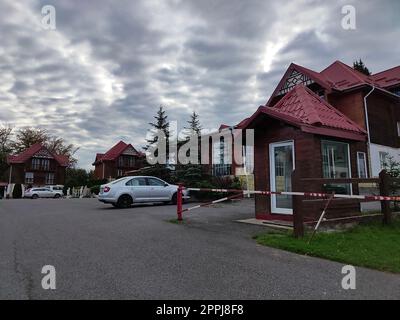 Poiana Brasov, Romania - 26 settembre 2022: Località di Monterai Foto Stock