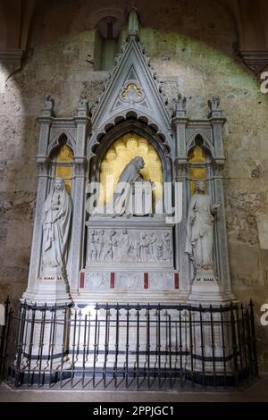 Interno della cattedrale di San Cerbonius a massa Marittima. Italia Foto Stock