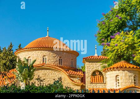 Agios Georgios Alamanou Monagroulli monastero ortodosso, Limassal, Cipro Foto Stock