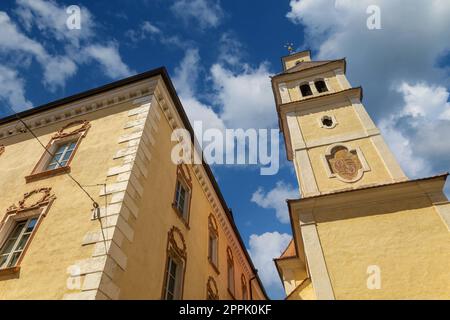 Le splendide torri medievali Foto Stock