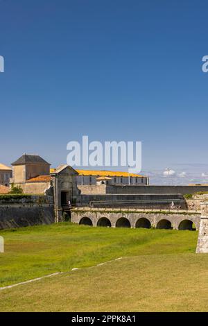 Cittadella di Saint Martin su Ile de Re, Charente-Maritime, Francia Foto Stock