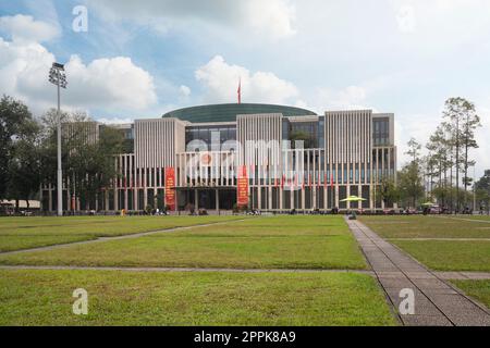 Hanoi, Vietnam, gennaio 2023. Vista esterna dell'Assemblea Nazionale del Vietnam nel centro della città