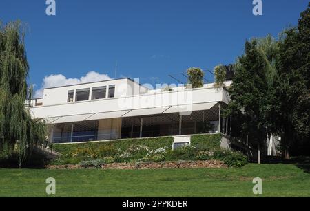 Villa Tugendhat a Brno Foto Stock