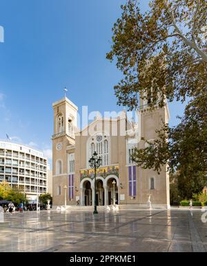 Cattedrale metropolitana di Atene Foto Stock
