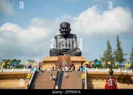 THAILANDIA PRACHUAP HUA HIN WAT HUAY MONGKOL Foto Stock