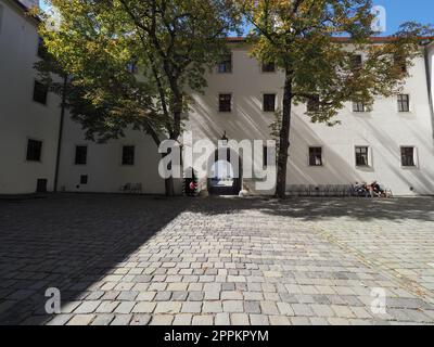 Castello di Spielberg a Brno Foto Stock