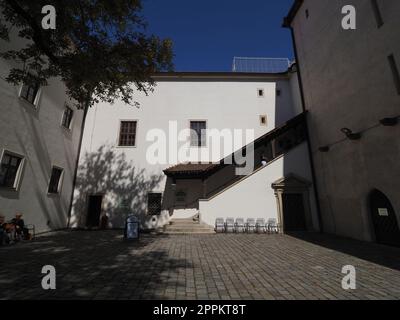 Castello di Spielberg a Brno Foto Stock